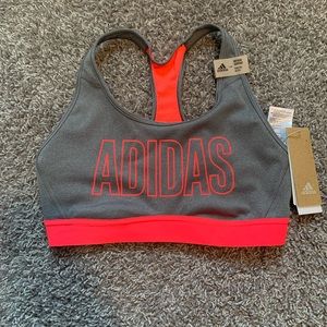 NWT adidas M sports bra!